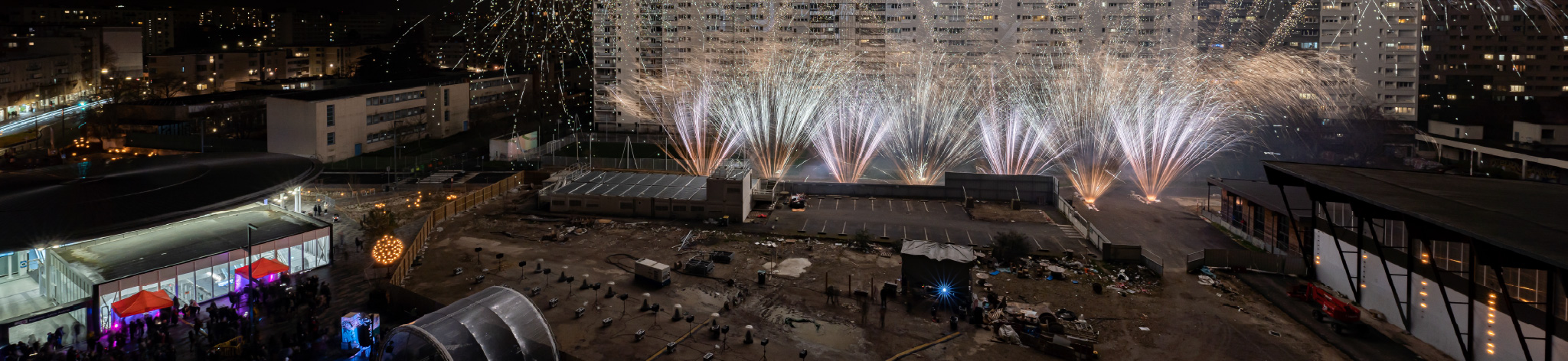 Savoir-faire Celesta en spectacles de drones lumineux et pyrotechnie