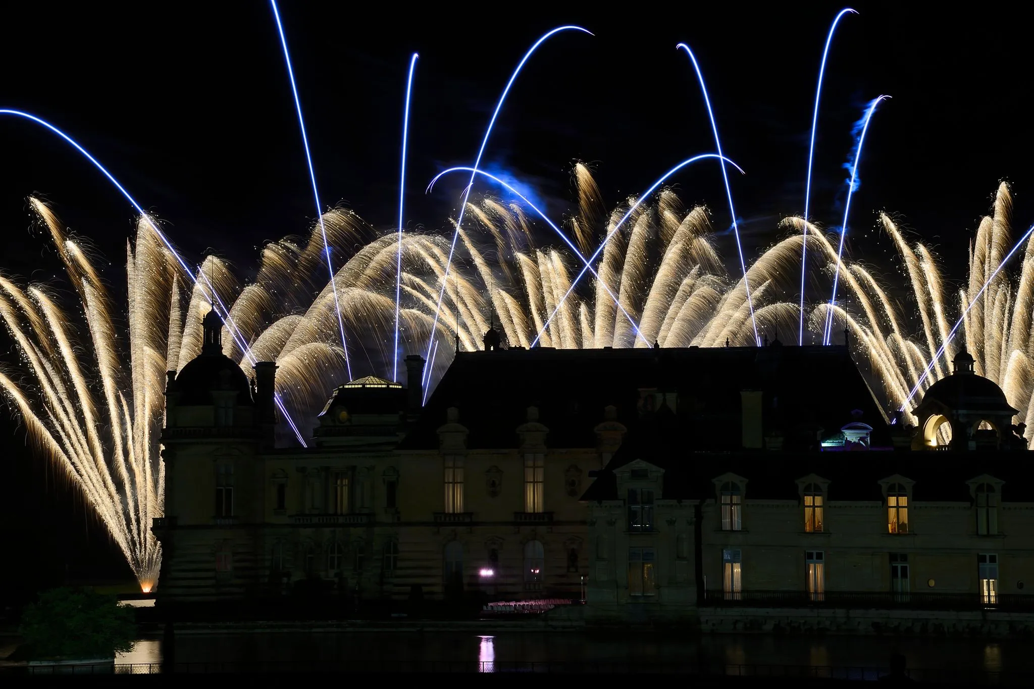 Musical Evening at Chantilly Castle with a fireworks display