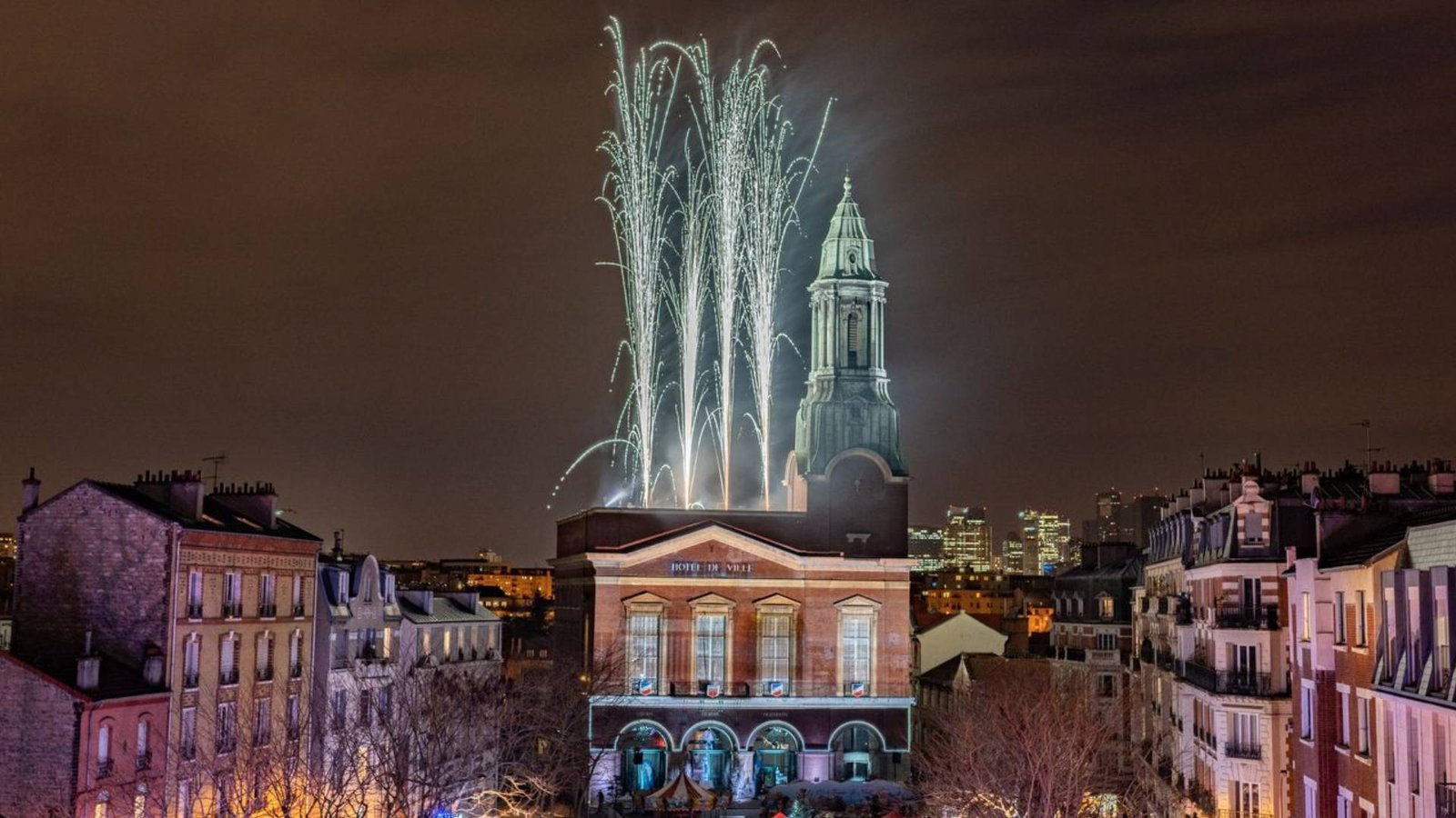 Video mapping of Bois-Colombes’ 125th anniversary